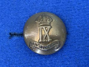WW2 9TH JAT Regiment medium size tunic button