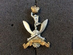 Gurkha Signals bi-metal Cap badge