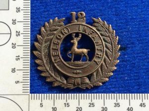 WW1 NZ 12th Nelson & Marlborough Regt Cap Badge By …