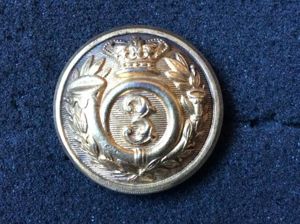 Indian 3rd Regiment Bombay Native ( Light) Infantry Button circa …
