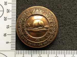 Canada Militia General Service Button 1901-24 By Gaunt