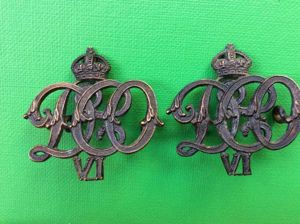 K/C Canadian 6th Duke Of Connaughts Own Rifles Collars