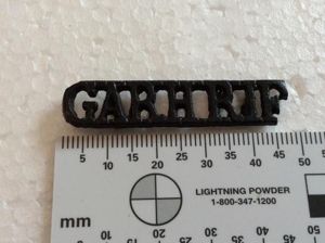 Indian Garhwal Rifles ( GARHRIF) Shoulder Title