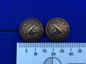 British & Commonwealth Generals Hat Buttons