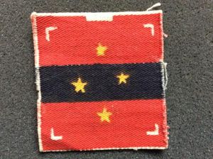 WW2 Indian Southern Army Printed formation sign