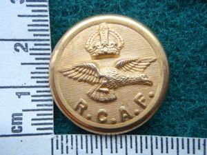 WW2 R,C.A.F Gilt Button