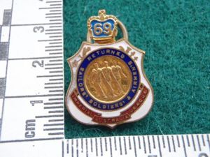 Returned Sailors, Soldiers & Airmens Leage Badge