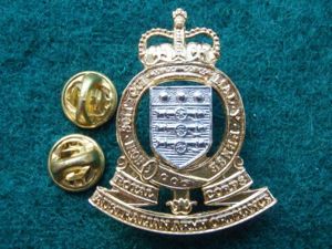 Anodised R.A.A.O.C Hat Badge