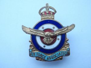 WW2 R.A.A.F Association Badge