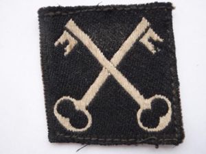WW2 2nd Infantry Division Silk Formation Sign