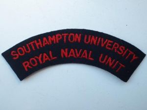 Southampton University Royal Navel Wool Shoulder Title