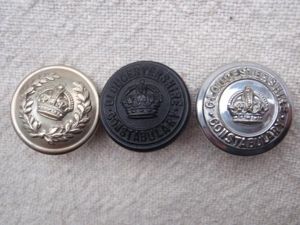 K/C Gloucestershire Constabulary Button Set
