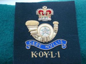 K.O.Y.L.I Bullion Blazer Badge