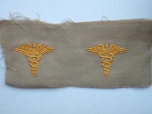 WW2 US Army Medical Corps Collar Insignia