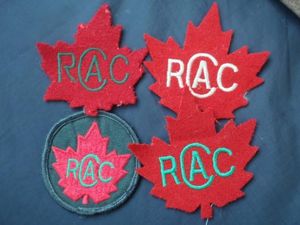 RCAC ( Royal Canadian Army Cadet) Cloth Insignia