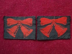 WW2 47th (London) Infantry Division Matching Pair of Formation Signs