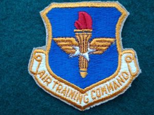 AIR TRAINING COMMAND Silk Cut Edge Patch