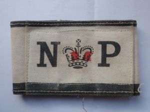 Naval Police wrist band