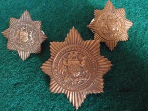 S.A Police Cap Badge and Collars