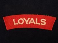 The Loyal Regiment Shoulder Title