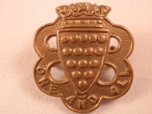 Duke of Cornwalls Light Infantry post 1884 Collar Badge