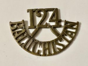 Indian Army 124th BALUCHISTAN 1903-22 title