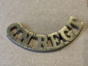 C.N.REGT (Chota Nagpur Regiment) shoulder title