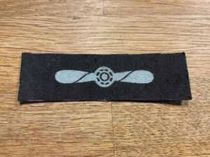 WW2 RAF Leading Aircraftmans printed trade badge