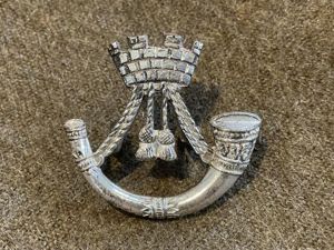 Somerset & Cornwall Light Infantry officers silver collar