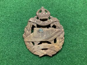 WW1 Relic Tank Corps cap badge found in France.