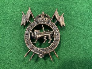 WW2 Indian Army 2nd Royal Lancers (Gardners Horse) OSD cap …