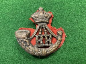 Indian Army Rajputana Rifles pugri badge.