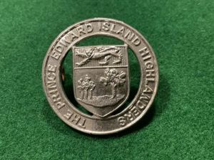 The Prince Edward Island Highlanders collar badge