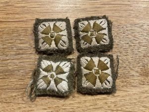 WW2 Indian made British/ Commonwealth officers pips