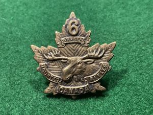 WW1 CEF 6th Mounted Rifle Battalion collar