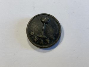 WW2 R.W.A.F.F blackened horn 21mm button .