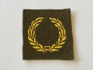 WW2 British made U.S Army Meritorious unit citation sleeve badge.