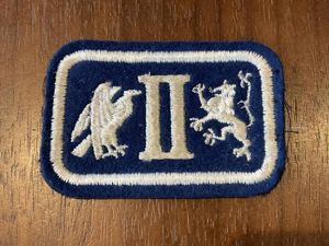 WW2 British made U.S Army 2nd Corps felt patch