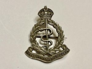 WW1/2 Royal Army Medical Corps silver sweetheart.
