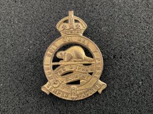 Canadian, The Durham Regiment cap badge