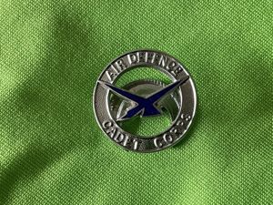 WW2 Air Defence Cadet Corps miniature lapel badge.