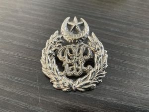 Pakistan Police cap badge.