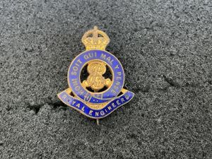 Edward VII Royal Engineers sweetheart by Gaunt.