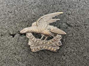 WW1 N.Z 7th Southlands Mounted Rifles Bronze O.S.D collar