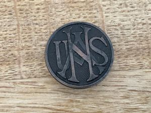 WW1 United States National Army enlisted collar disc.