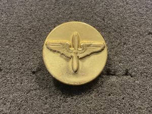 WW2 U.S.A.A.F enlisted ranks collar disc.