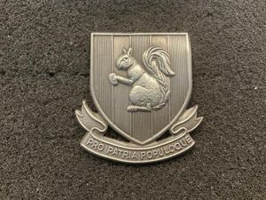 Blundells School, Tiverton C.C.F cap badge