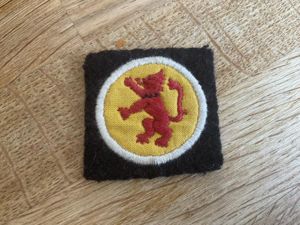 WW2 15th (Scottish) Infantry Division formation sign.