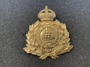 British Guiana Militia cap badge, circa 1902-48.