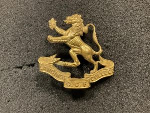 Lancing College C.C.F cap badge, circa 1908-40